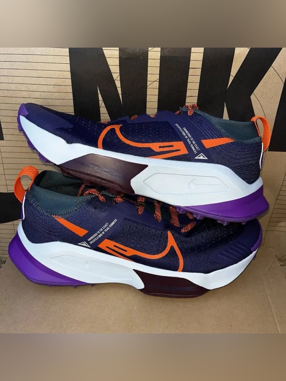 Brand new with original box Men’s Nike Zegama Zoom X max-cushion shoes; Size 11 - Picture 5 of 11